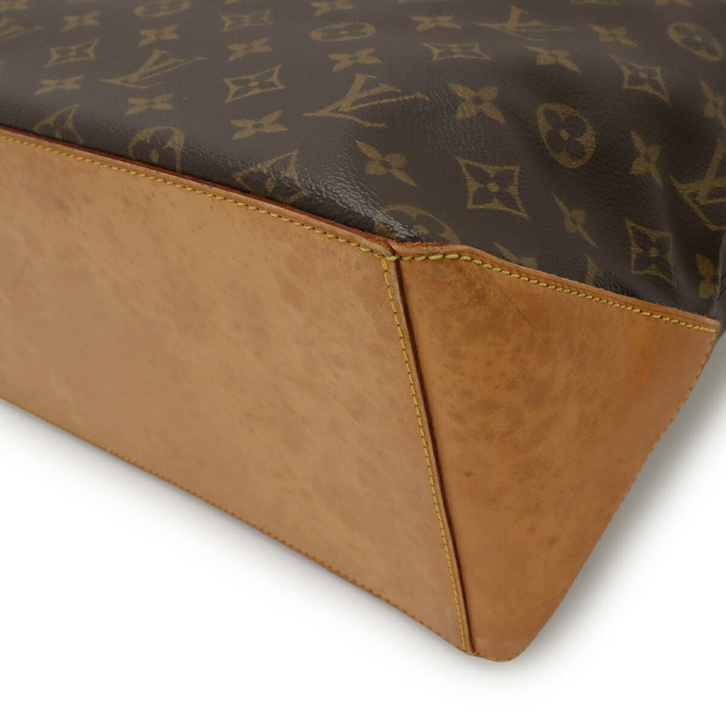 Louis Vuitton Brown Canvas Shoulder Bag Tote Bag (Pre-Owned)
