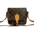 Louis Vuitton Brown Leather Pvc Pochette Shoulder Bag (Pre-Owned)