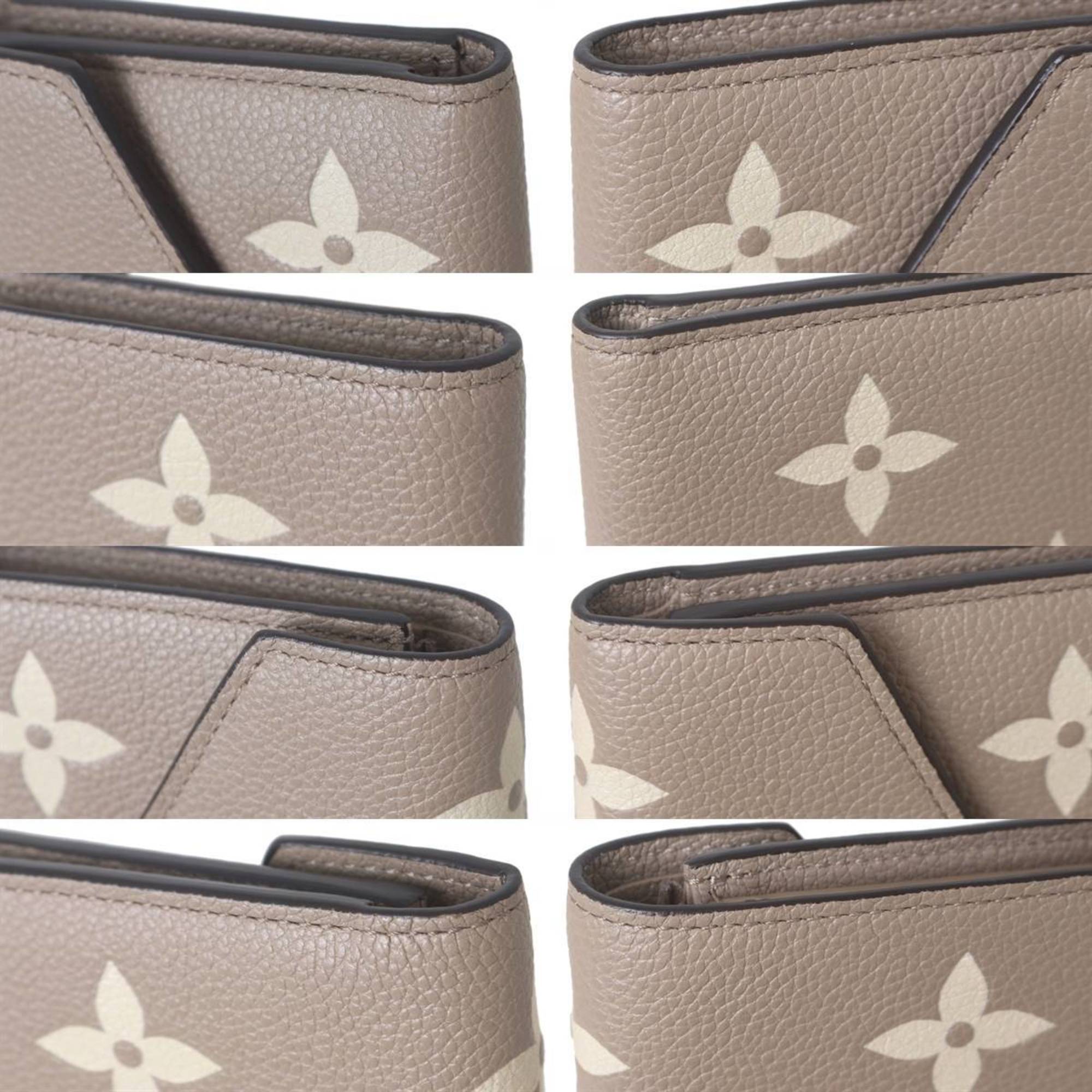 Louis Vuitton Monogram Empreinte Tourterelle Monogram Empreinte Wallet (Bi-Fold) (Pre-Owned)
