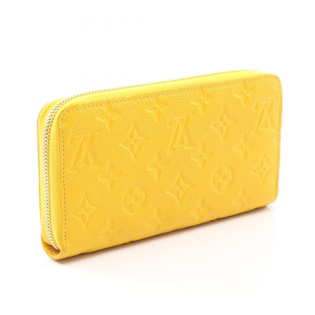 Louis Vuitton Monogram Empreinte Yellow Monogram Empreinte Long Wallet (Bi-Fold) (Pre-Owned)