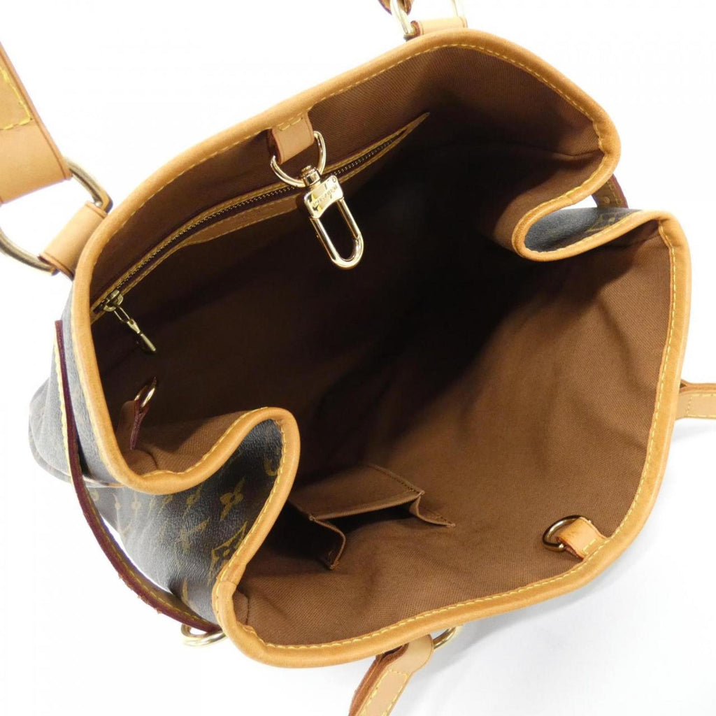 Louis Vuitton Marron Coated Canvas Shoulder Bag (Pre-Owned)