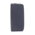 Louis Vuitton Navy Leather Long Wallet (Bi-Fold) (Pre-Owned)