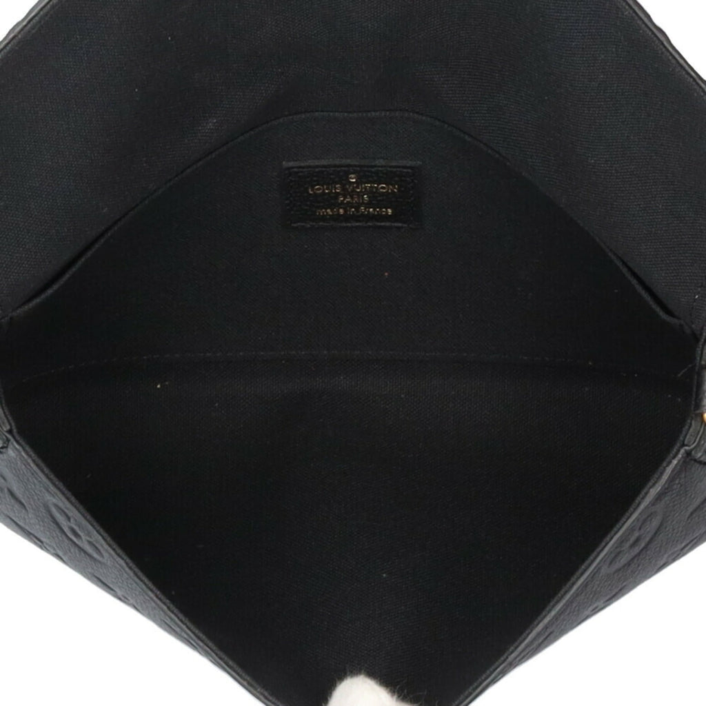 Louis Vuitton Black Monogram Empreinte Shoulder Bag (Pre-Owned)
