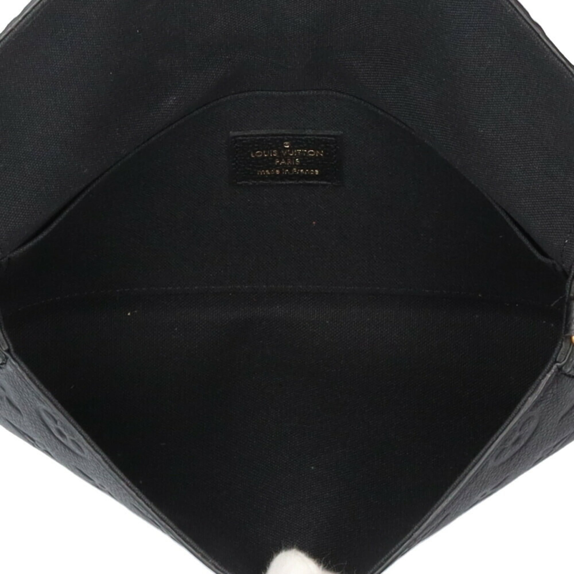 Louis Vuitton Black Monogram Empreinte Shoulder Bag (Pre-Owned)