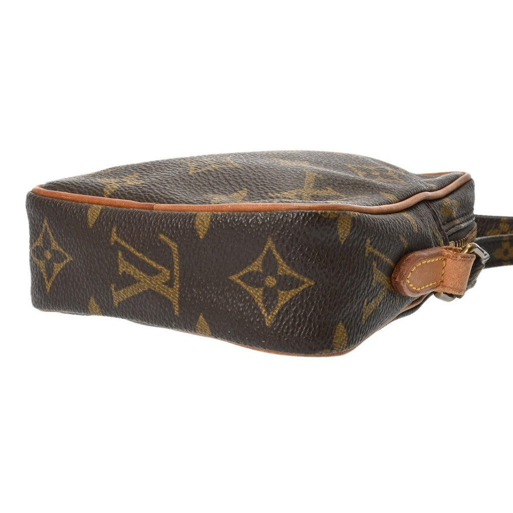 Louis Vuitton Brown Canvas Monogram Shoulder Bag (Pre-Owned)