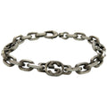 Interlocking Chain Bracelet Sterling Silver