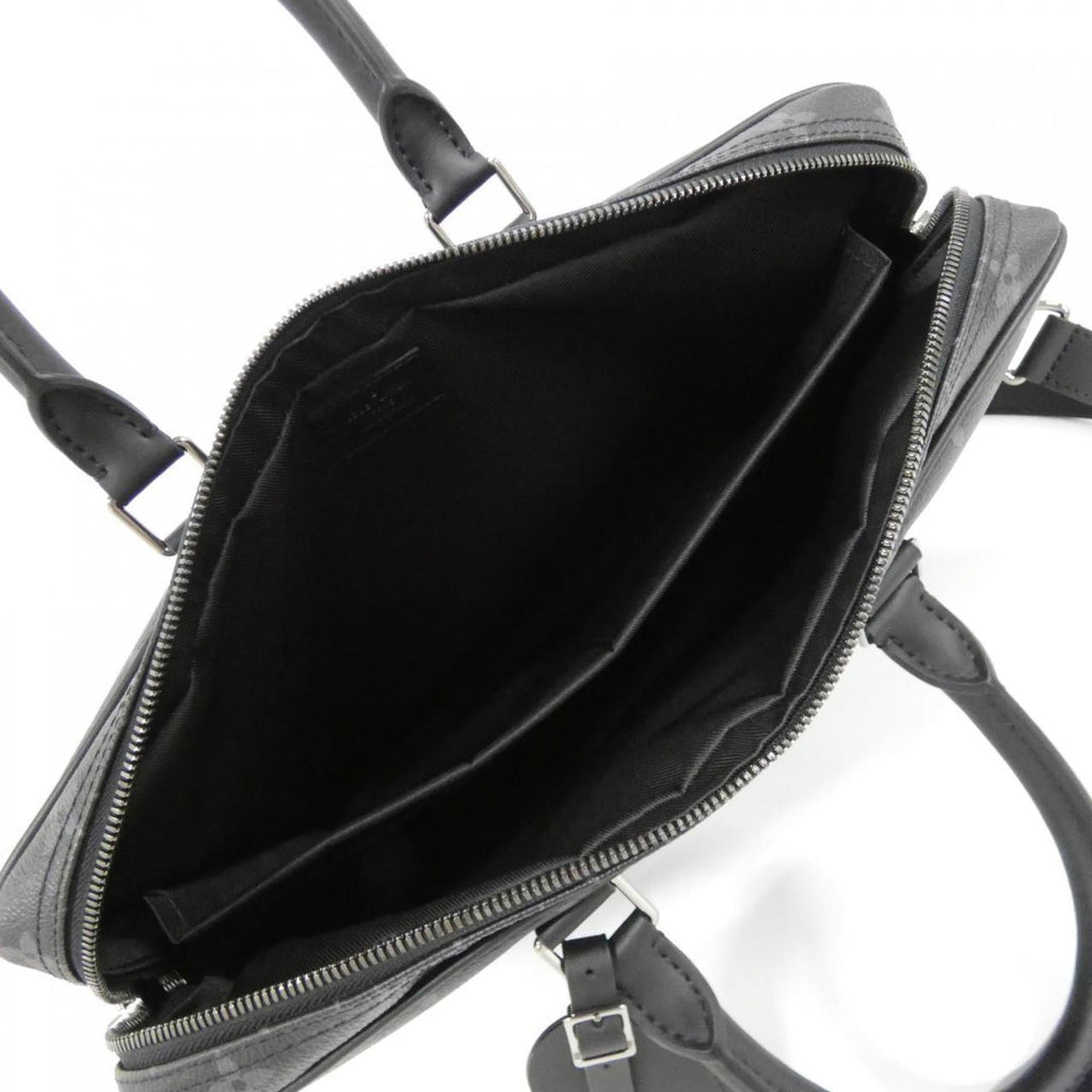 Louis Vuitton Black Coated Canvas Handbag (Pre-Owned)