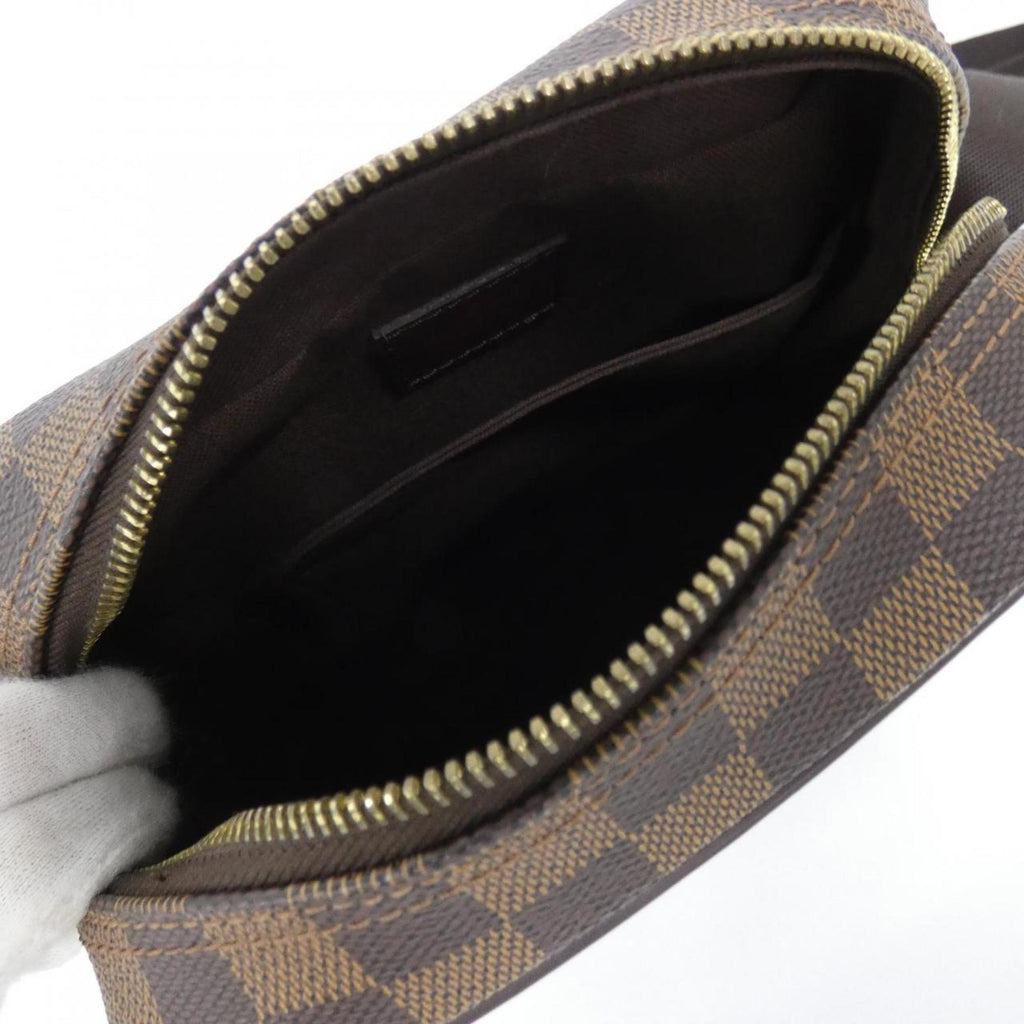 Louis Vuitton Ebene Coated Canvas Shoulder Bag (Pre-Owned)