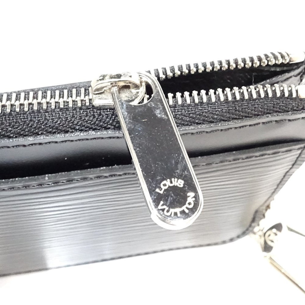 Louis Vuitton Noir Epi Leather Coin Purse/Coin Case (Pre-Owned)
