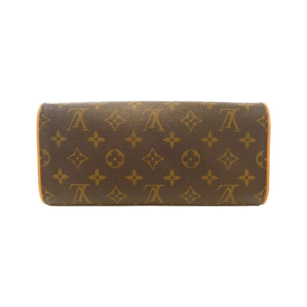 Louis Vuitton Marron Coated Canvas Pochette Shoulder Bag (Pre-Owned)