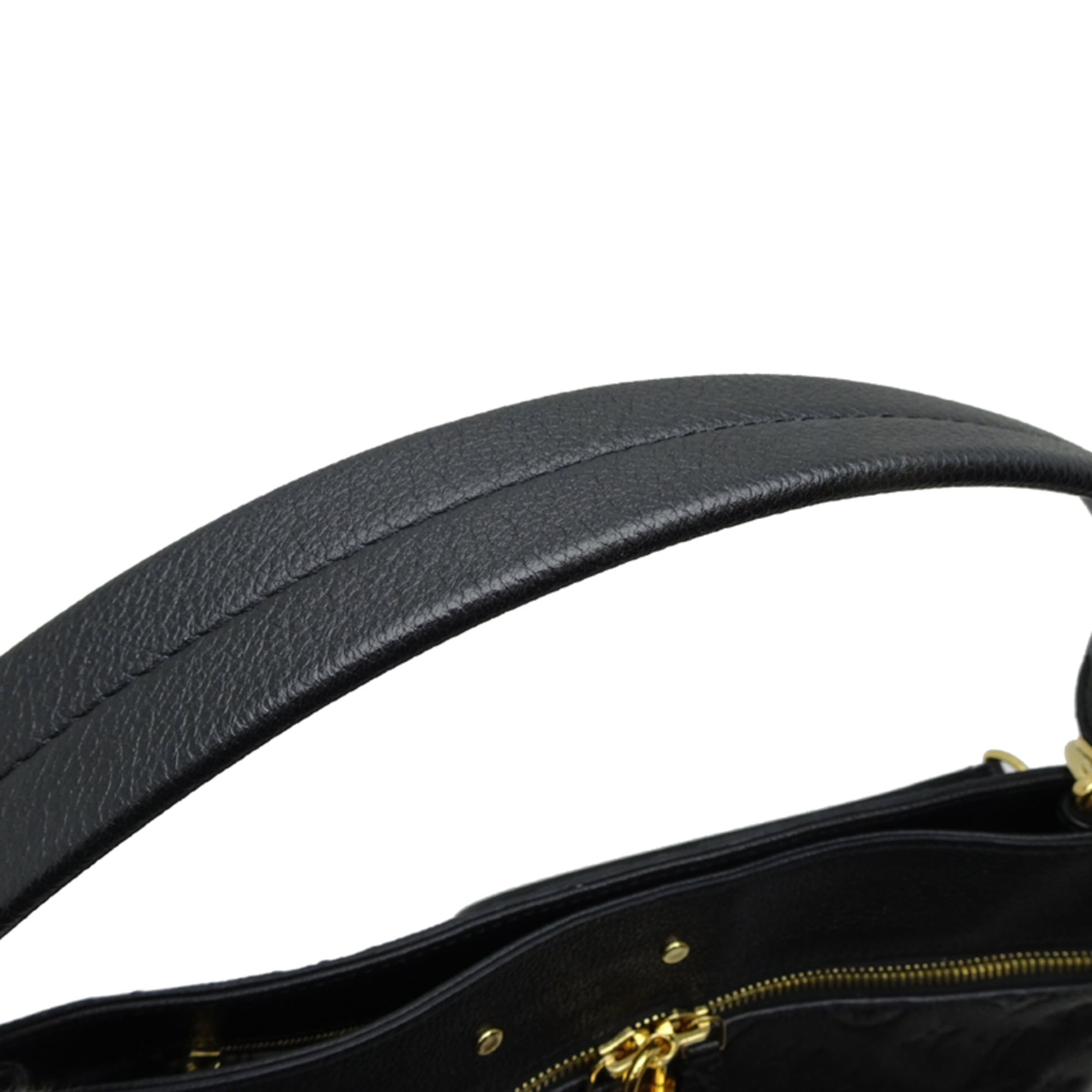 Louis Vuitton Black Noir Monogram Empreinte Shoulder Bag (Pre-Owned)