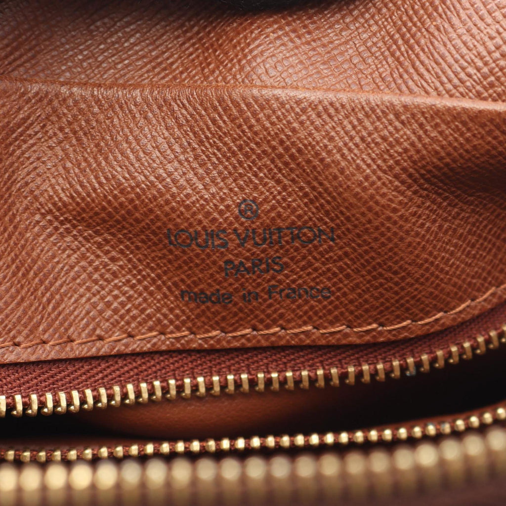 Louis Vuitton Brown Monogram Coated Canvas Leather Shoulder Bag (Pre-Owned)