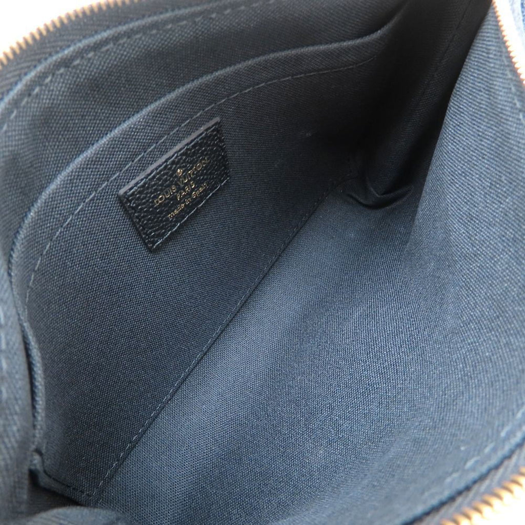 Louis Vuitton Monogram Brown Noir Canvas Leather Handbag (Pre-Owned)