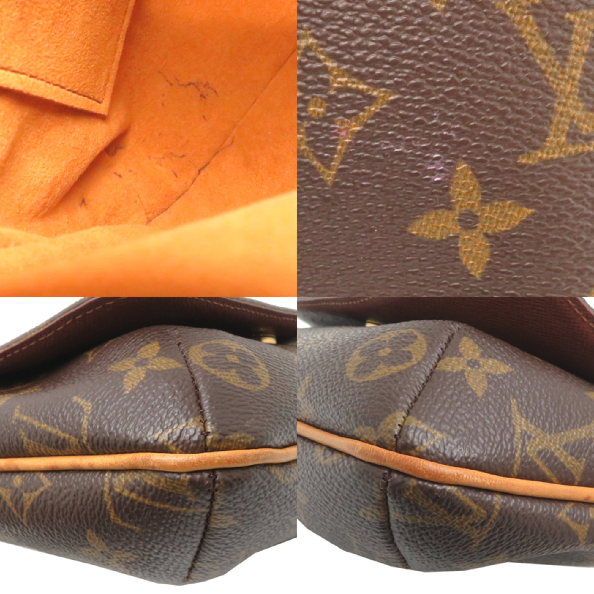 Louis Vuitton Brown Monogram Shoulder Bag (Pre-Owned)