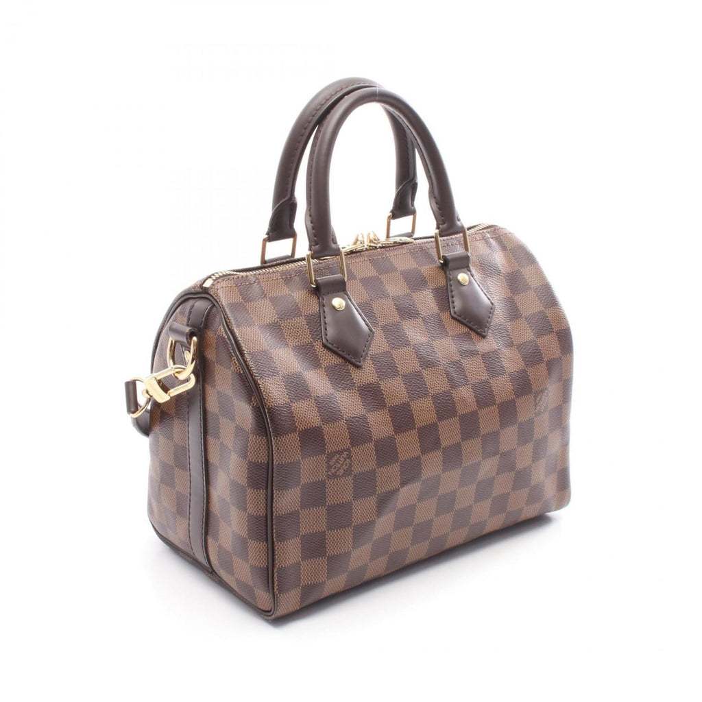 Louis Vuitton Brown Ebene Coated Canvas Leather Handbag (Pre-Owned)