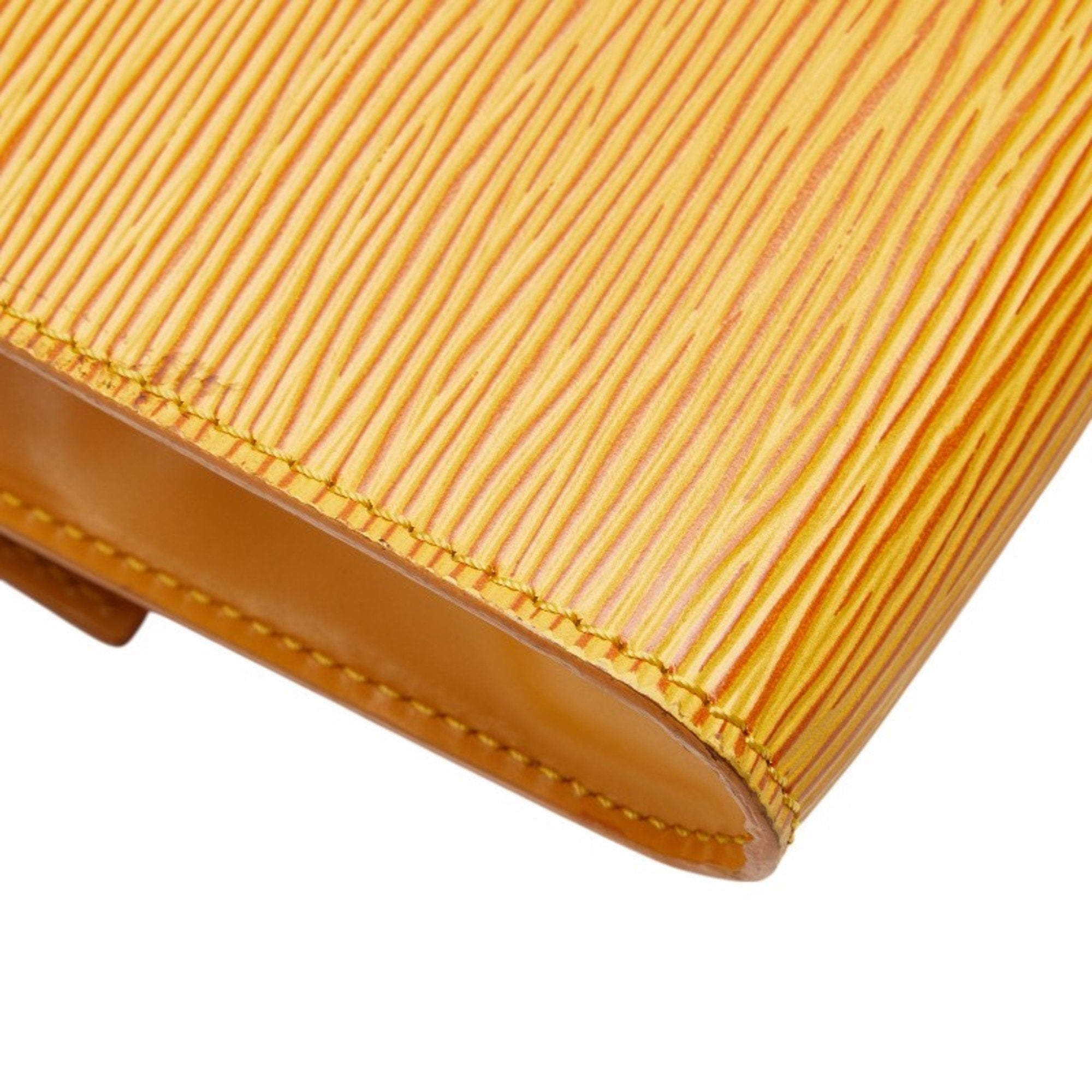 Louis Vuitton Yellow Leather Shoulder Bag (Pre-Owned)