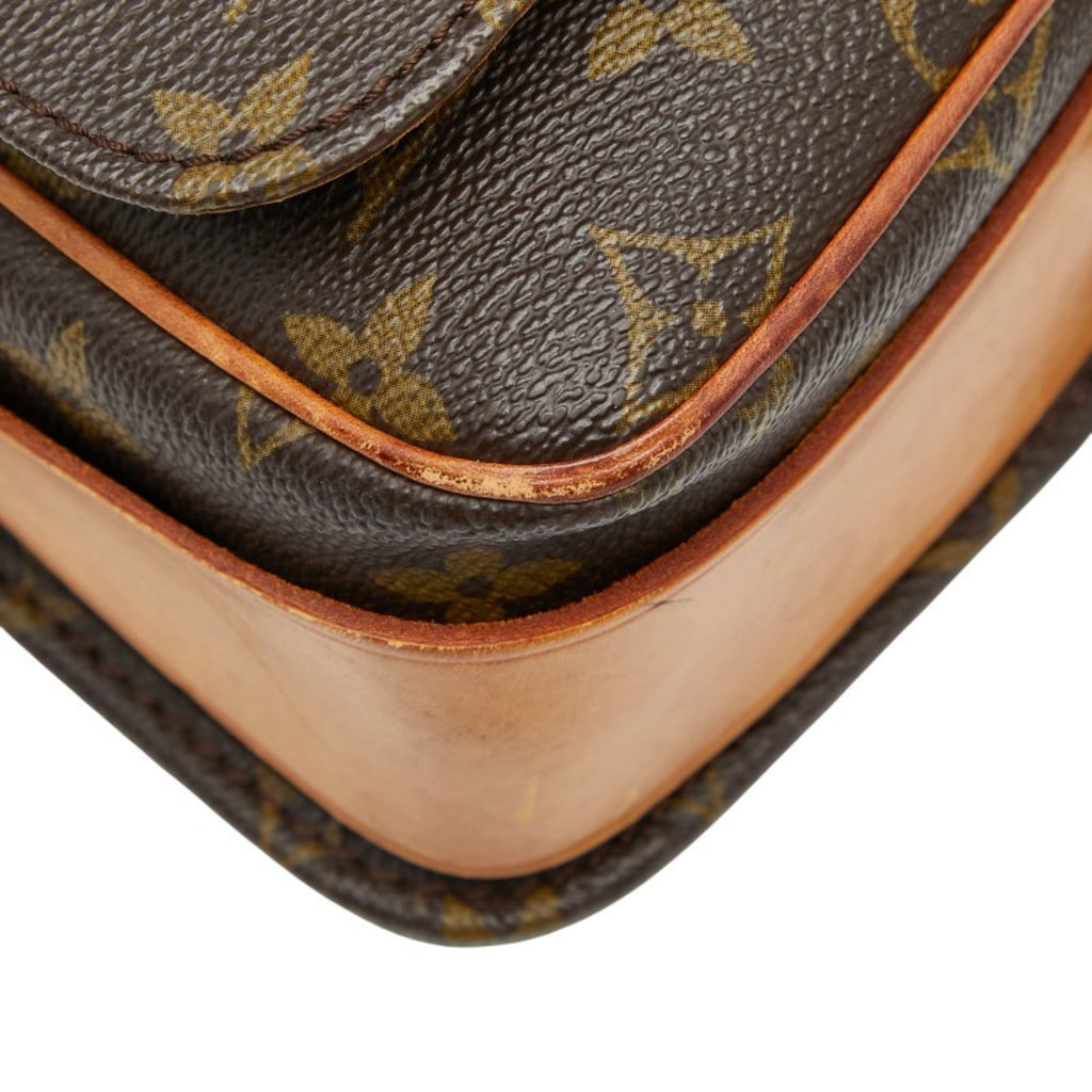 Louis Vuitton Brown Pvc Leather Shoulder Bag (Pre-Owned)