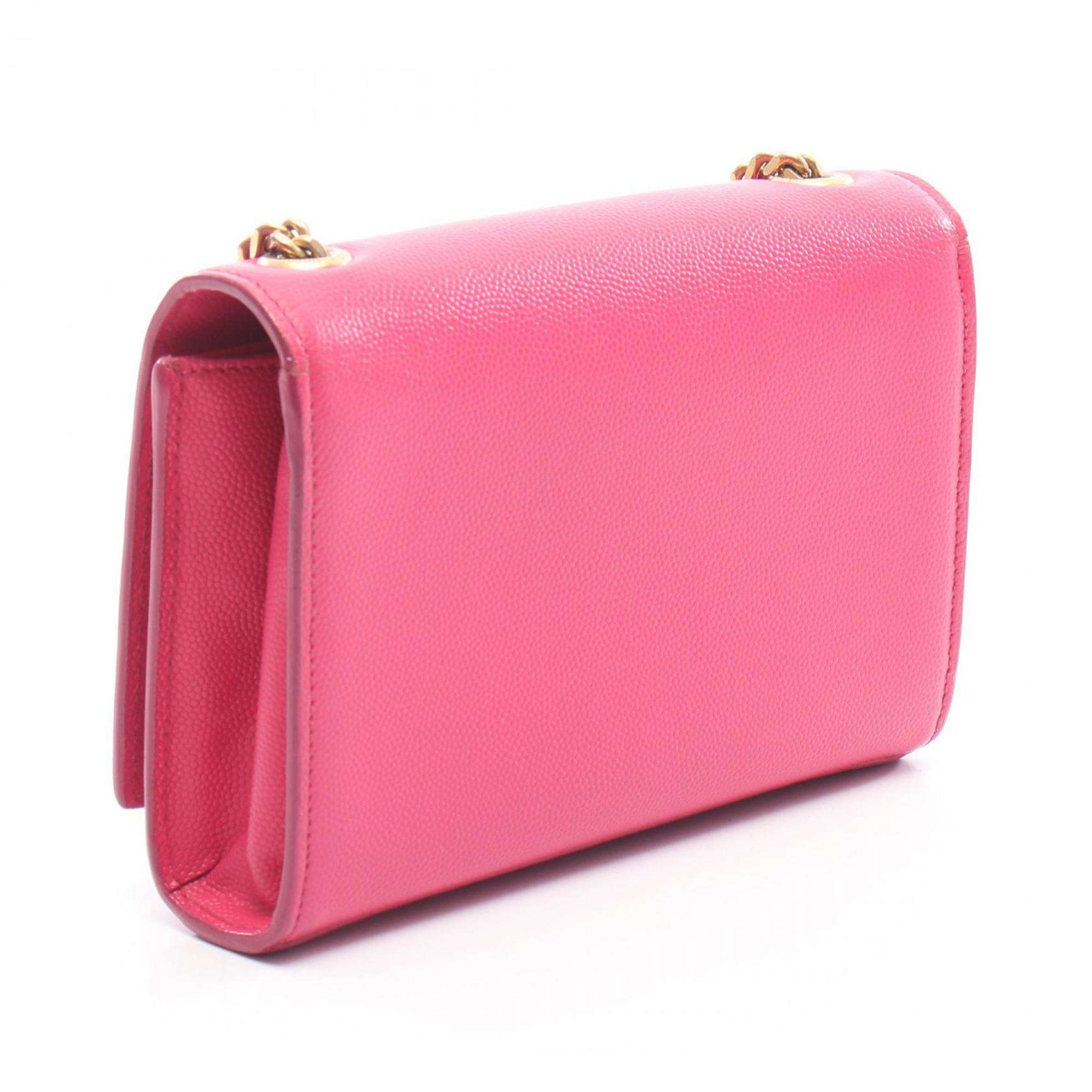 Classic Monogram Crossbody Bag Grainy Leather Small