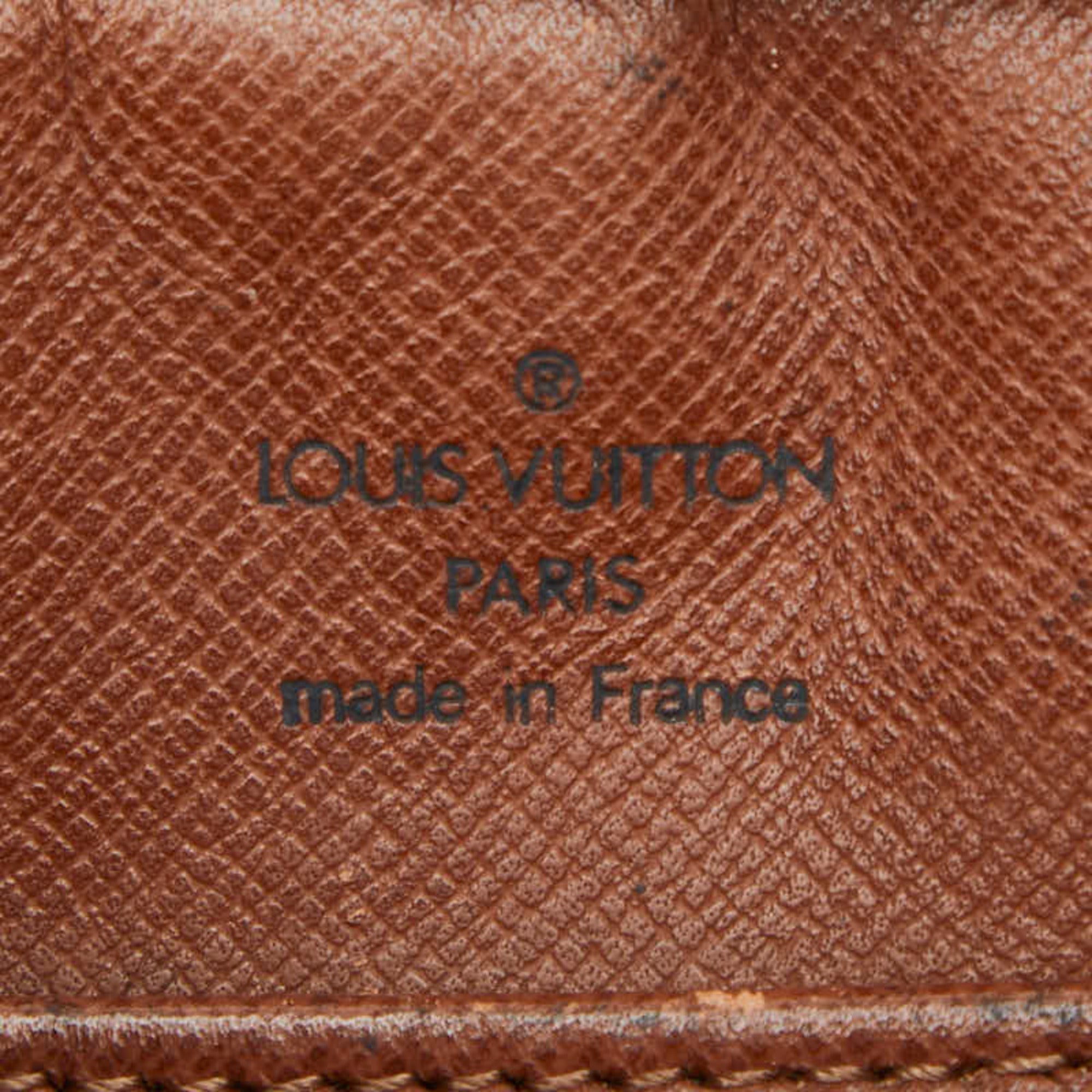Louis Vuitton Brown Pvc Leather Briefcase (Pre-Owned)