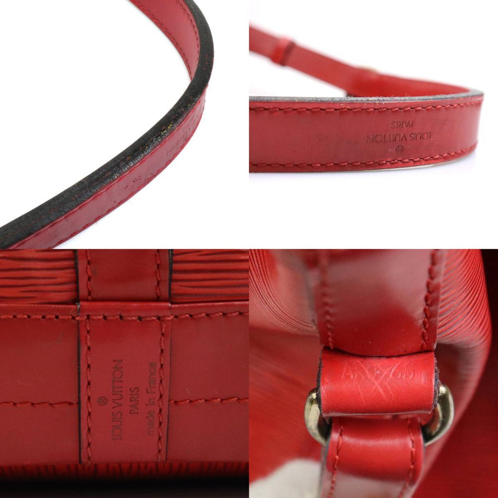 Louis Vuitton Castilian Red Epi Leather Shoulder Bag (Pre-Owned)