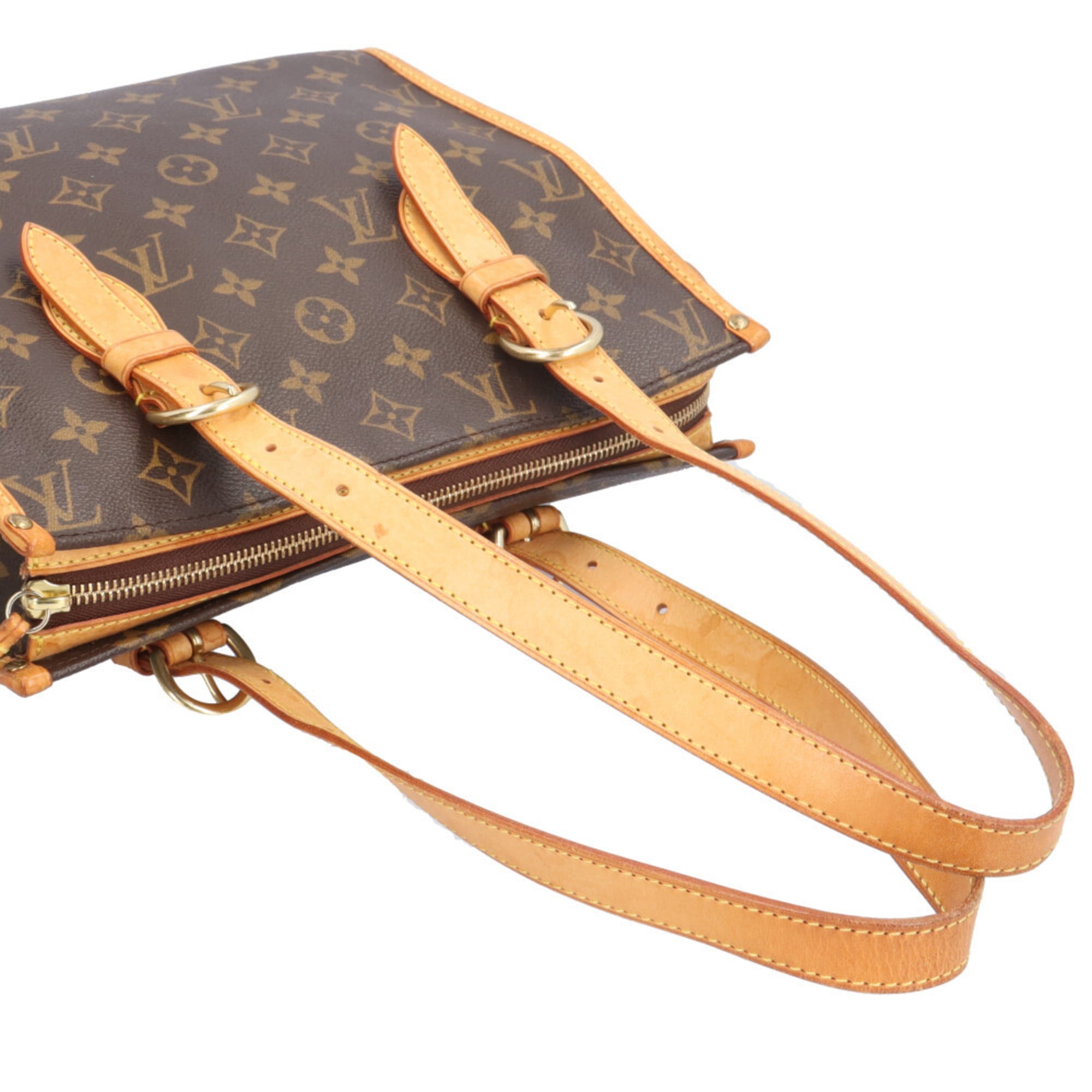 Louis Vuitton Brown Monogram Canvas Shoulder Bag (Pre-Owned)