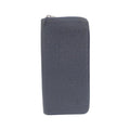 Louis Vuitton Blue Marine Leather Long Wallet (Bi-Fold) (Pre-Owned)