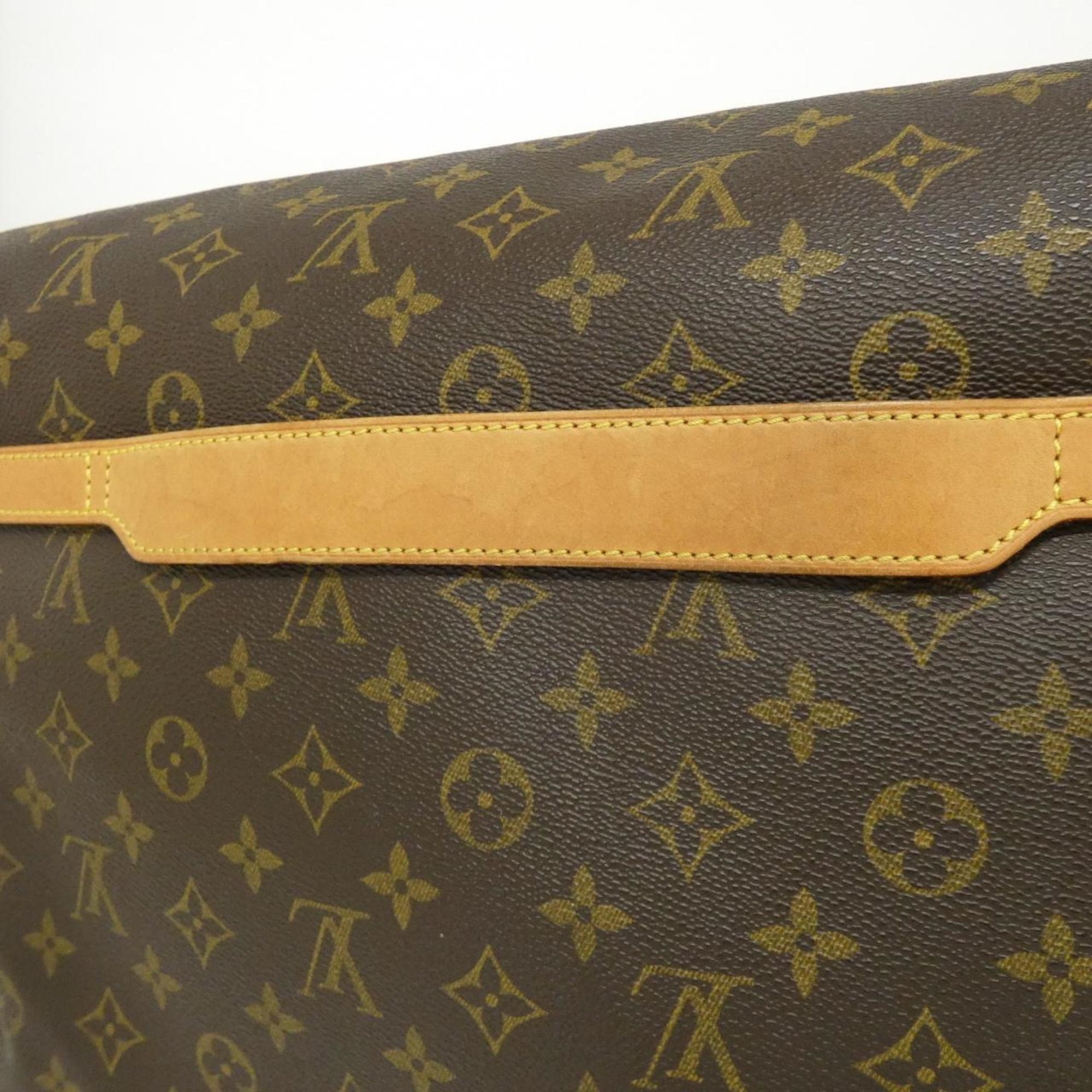 Louis Vuitton Marron Coated Canvas Shoulder Bag (Pre-Owned)