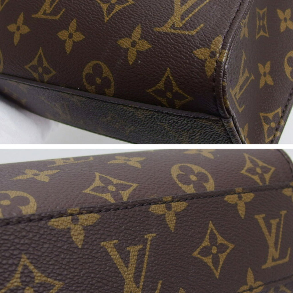 Louis Vuitton Brown Monogram Canvas Handbag Shoulder Bag (Pre-Owned)