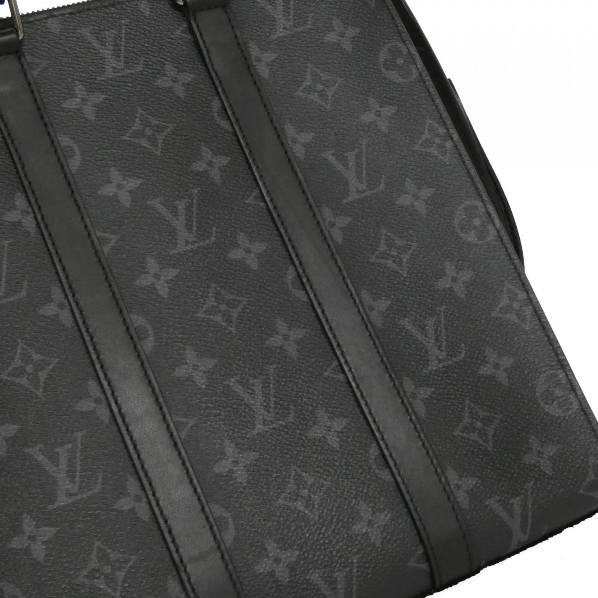 Louis Vuitton Black Coated Canvas Handbag (Pre-Owned)