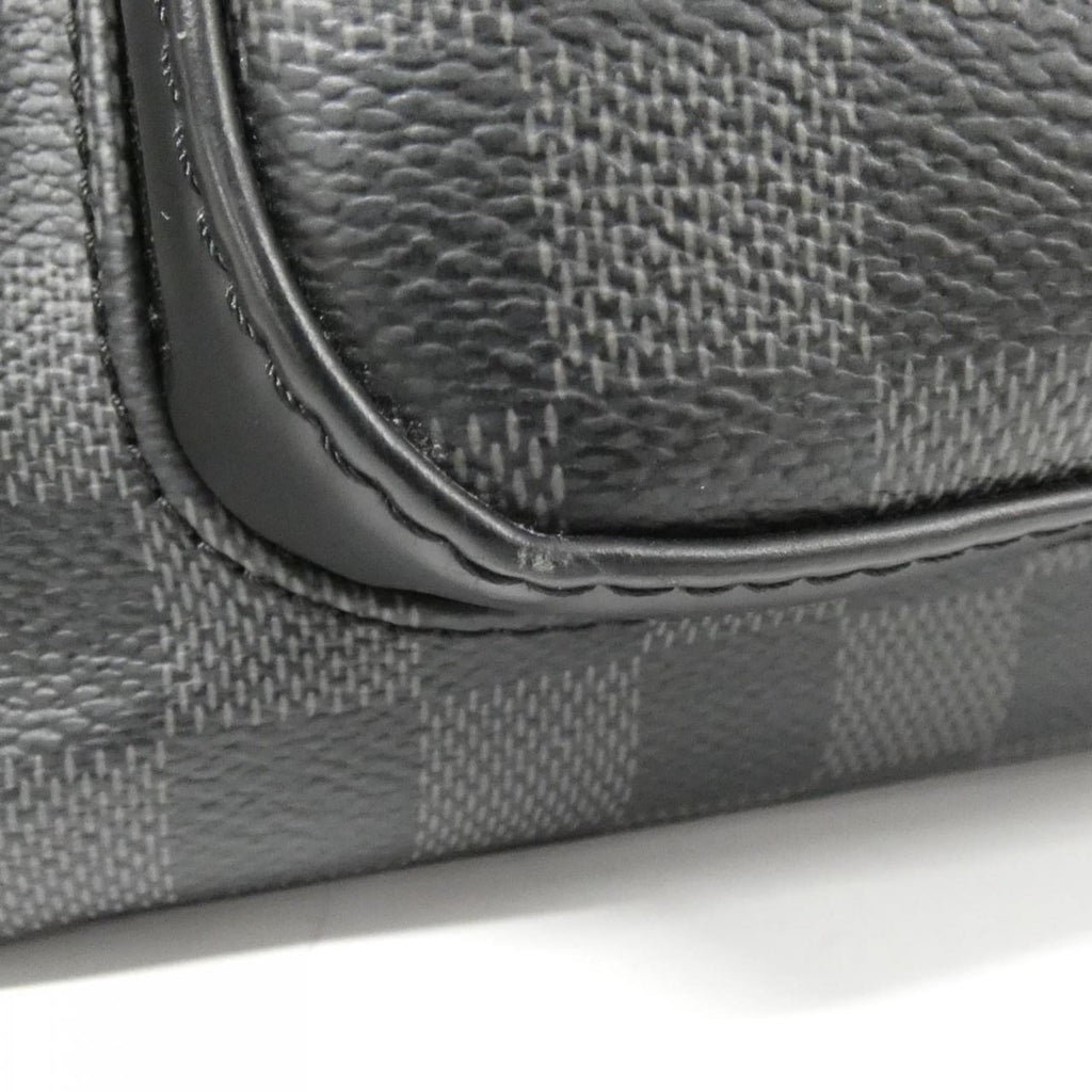 Louis Vuitton Graphite Coated Canvas Backpack (Pre-Owned)