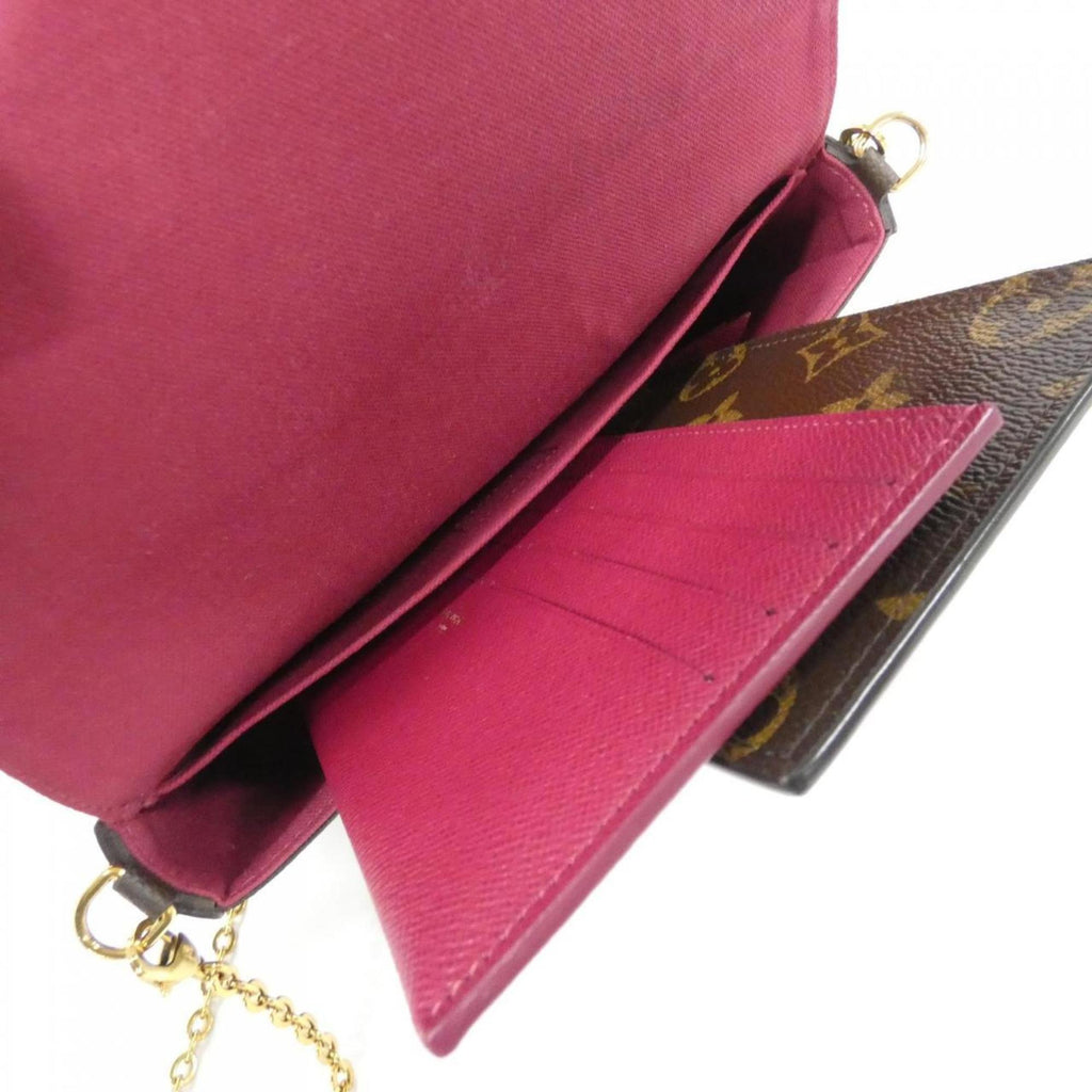 Louis Vuitton Monogram Marron Monogram Monogram Pochette Shoulder Bag (Pre-Owned)