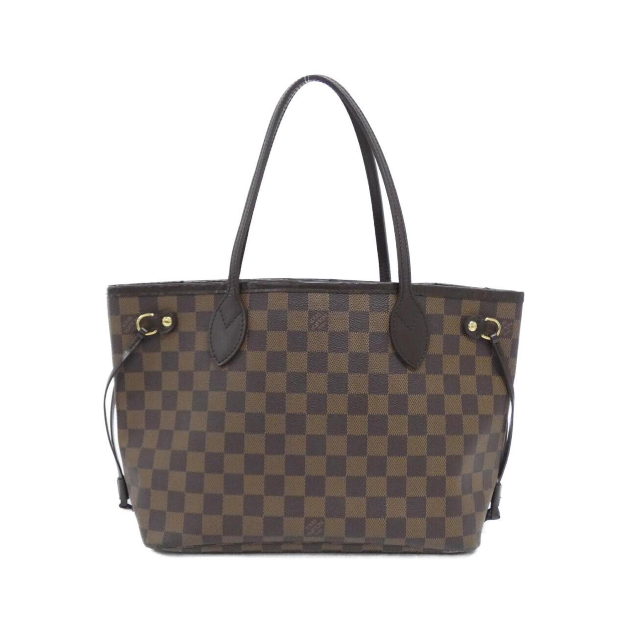 Louis Vuitton Brown Coated Canvas Handbag (Pre-Owned)