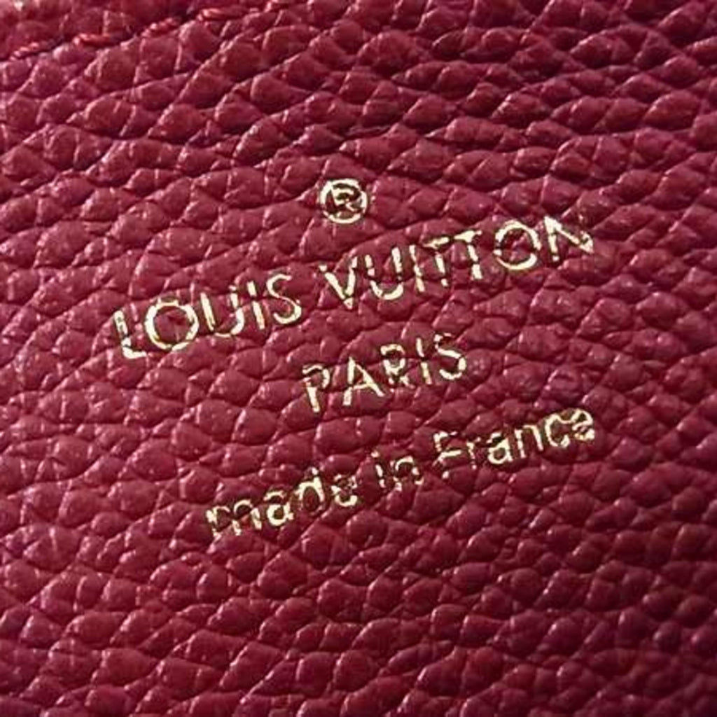 Louis Vuitton Aurore Bordeaux Monogram Empreinte Long Wallet (Bi-Fold) (Pre-Owned)