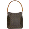 Louis Vuitton Monogram Brown Monogram Leather Shoulder Bag (Pre-Owned)