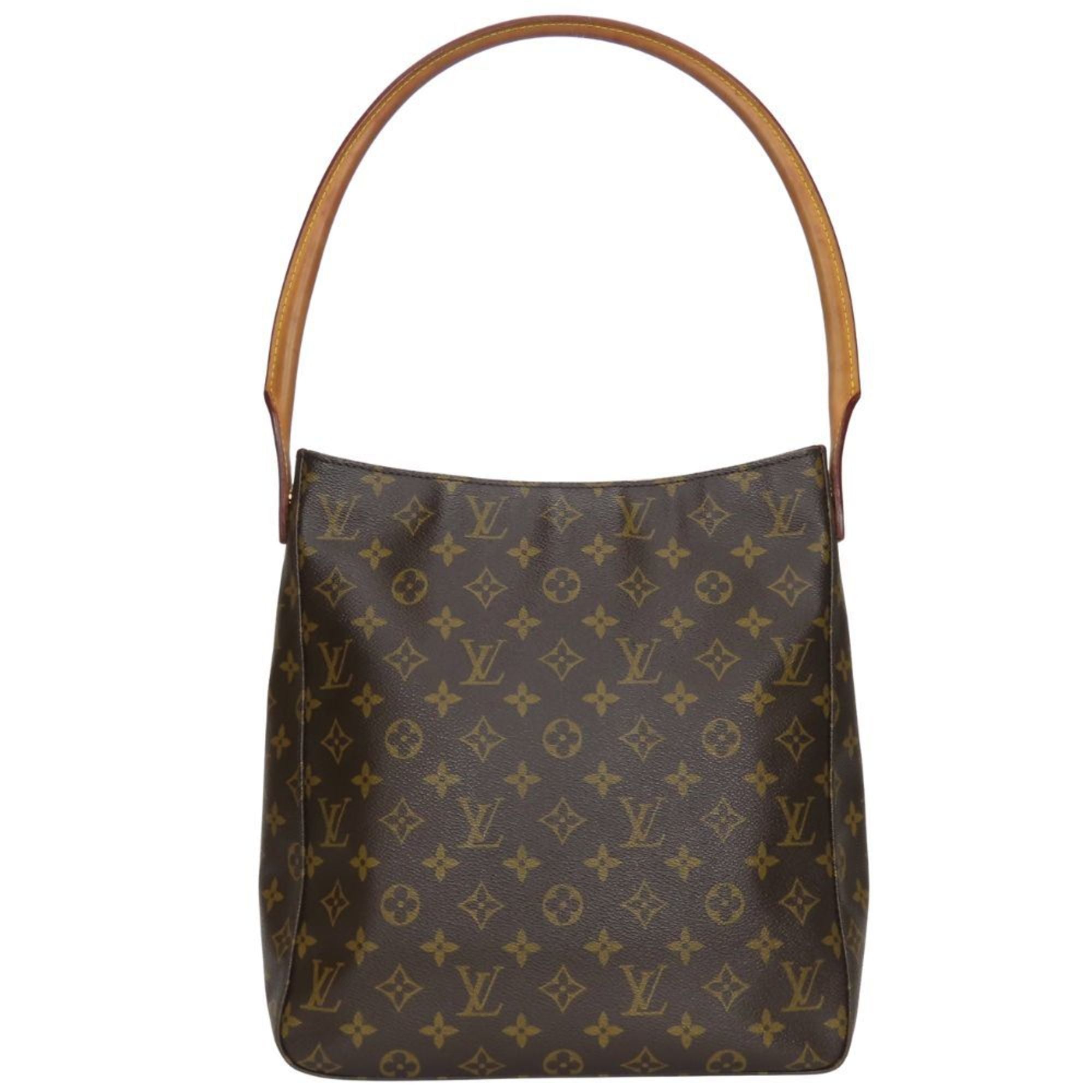 Louis Vuitton Monogram Brown Monogram Leather Shoulder Bag (Pre-Owned)