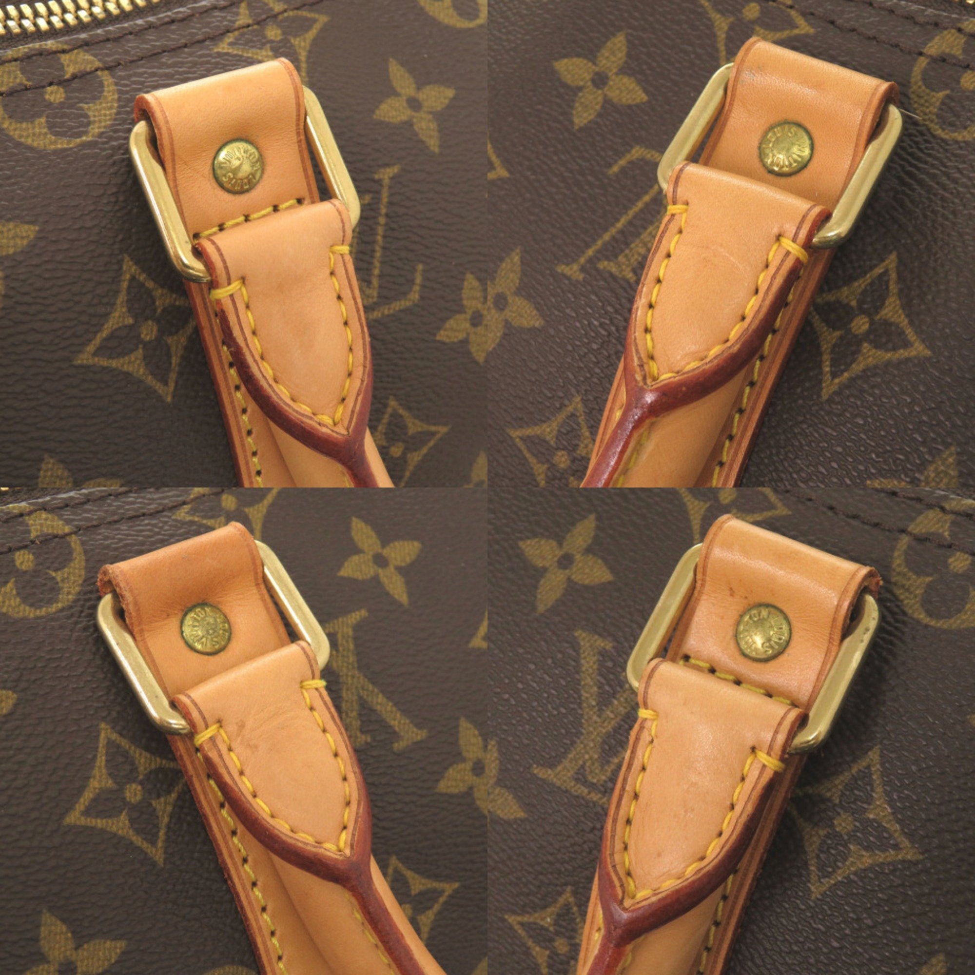 Louis Vuitton Brown Monogram Monogram Boston Bag (Pre-Owned)