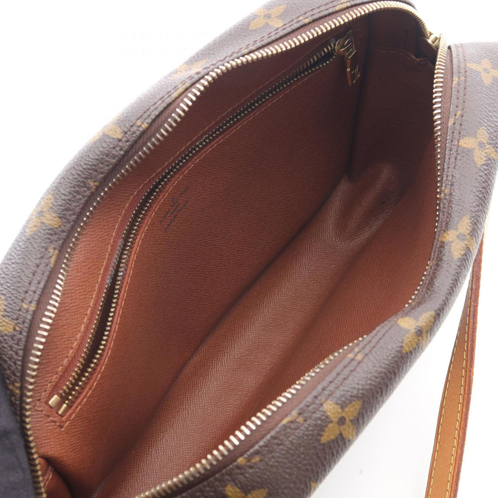 Louis Vuitton Brown Coated Canvas Pvc Leather Shoulder Bag (Pre-Owned)