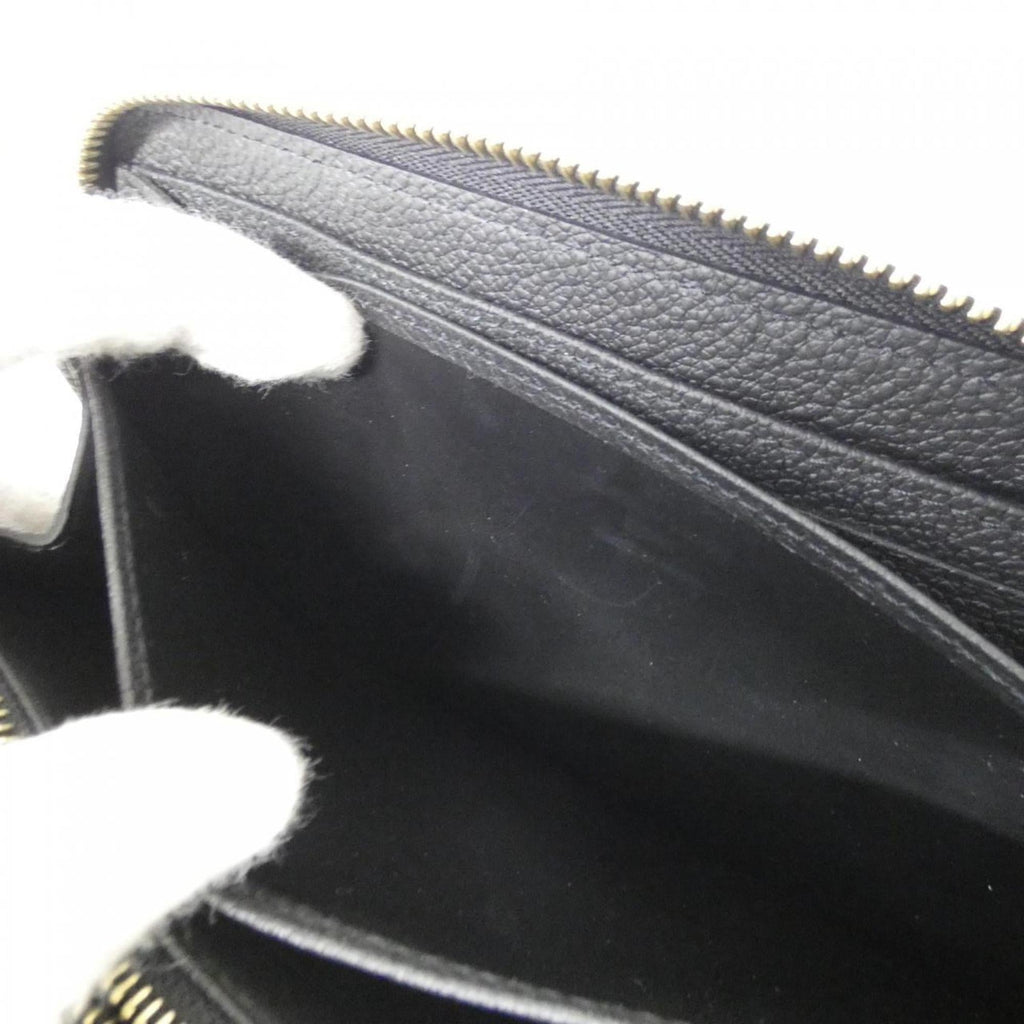 Louis Vuitton Black Monogram Monogram Empreinte Leather Long Wallet (Bi-Fold) (Pre-Owned)