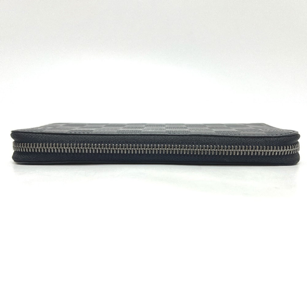 Louis Vuitton Black Damier Infini Long Wallet (Bi-Fold) (Pre-Owned)