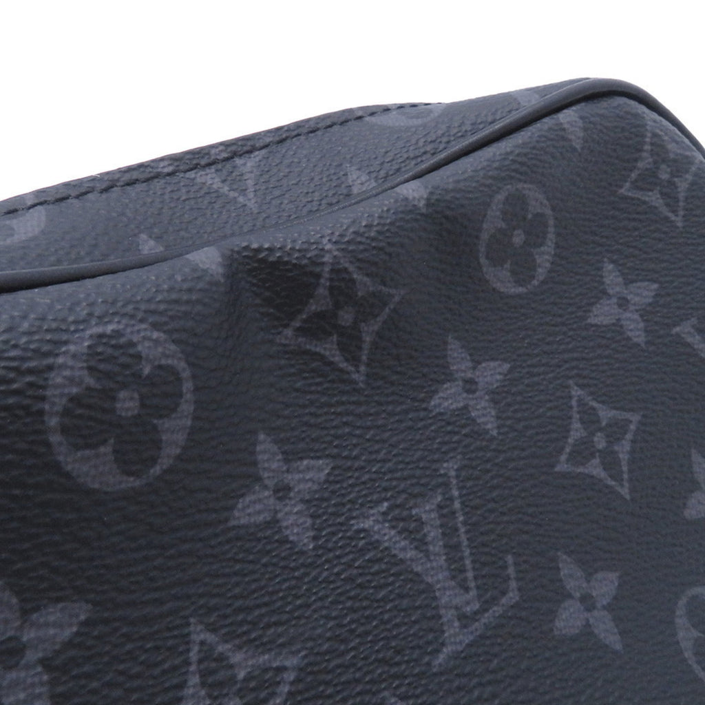 Louis Vuitton Monogram Eclipse Black Noir Monogram Eclipse Chain/Shoulder Wallet (Pre-Owned)