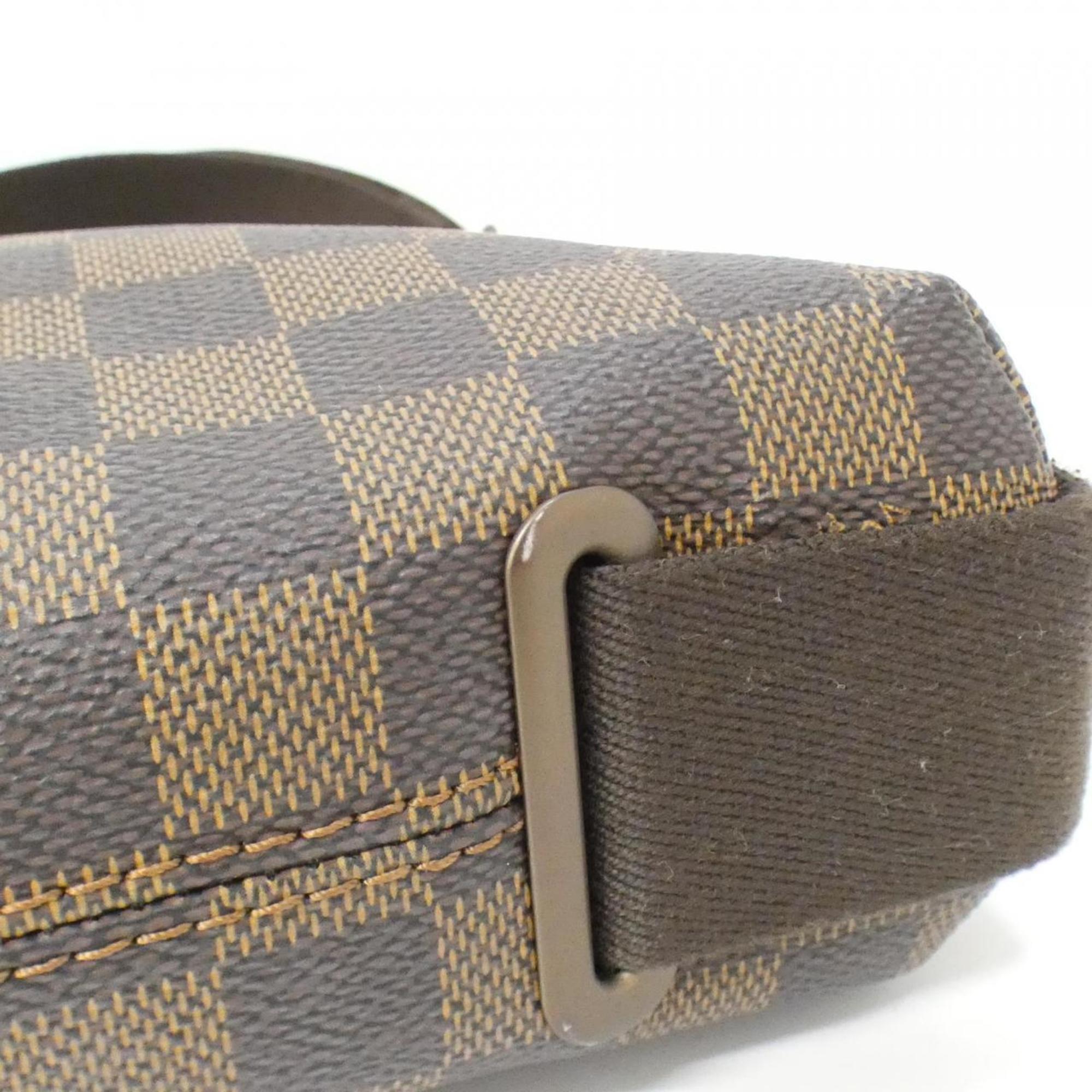 Louis Vuitton Ebene Coated Canvas Shoulder Bag (Pre-Owned)