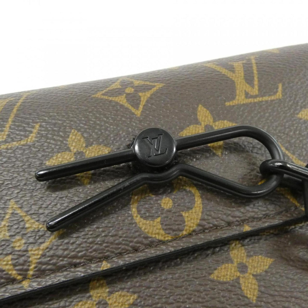 Louis Vuitton Marron Saffron Coated Canvas Shoulder Bag (Pre-Owned)