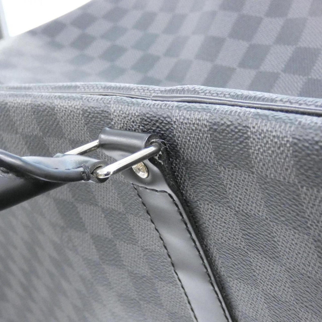 Louis Vuitton Dark Gray Graphite Coated Canvas Handbag (Pre-Owned)