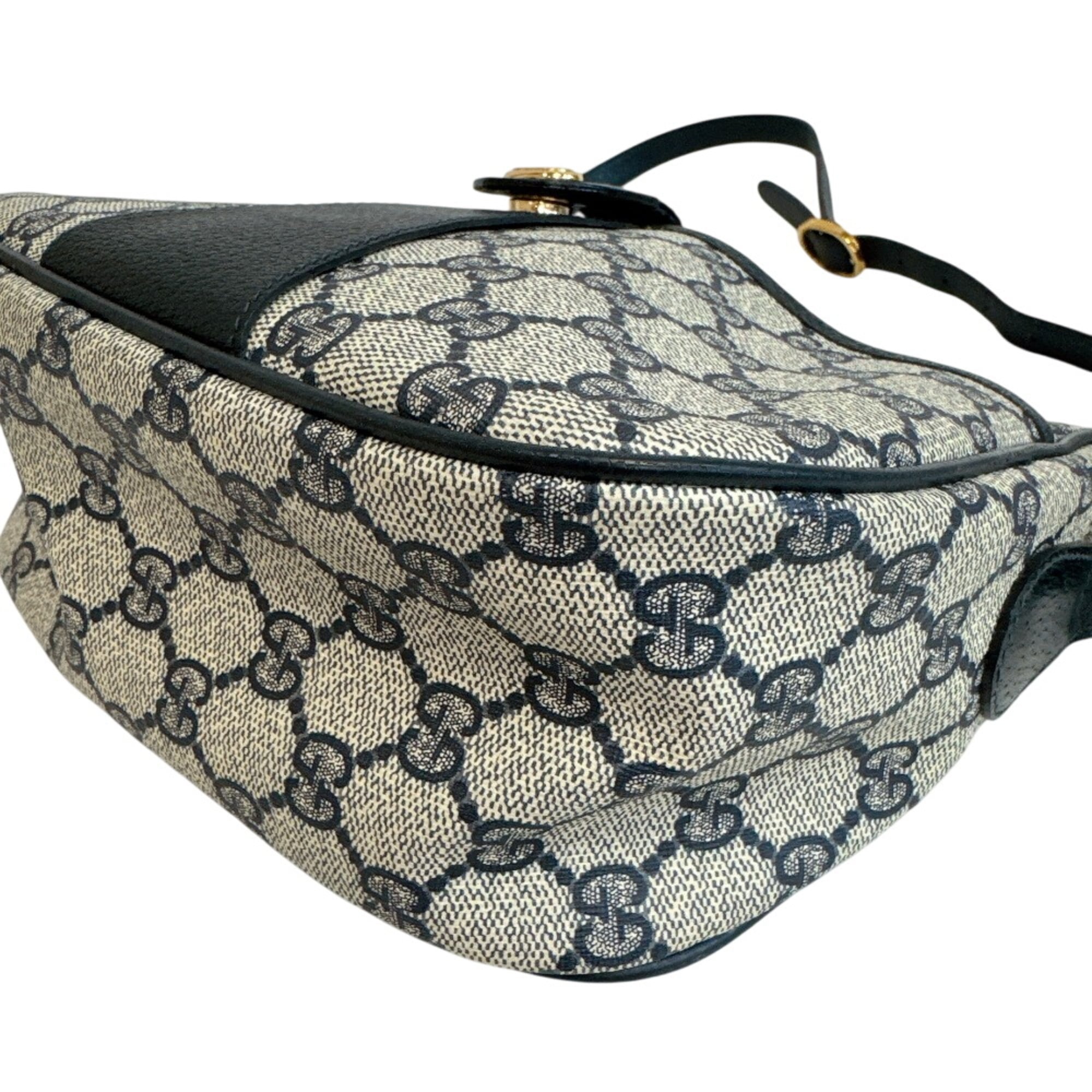 Vintage Web Crossbody Bag GG Coated Canvas Small