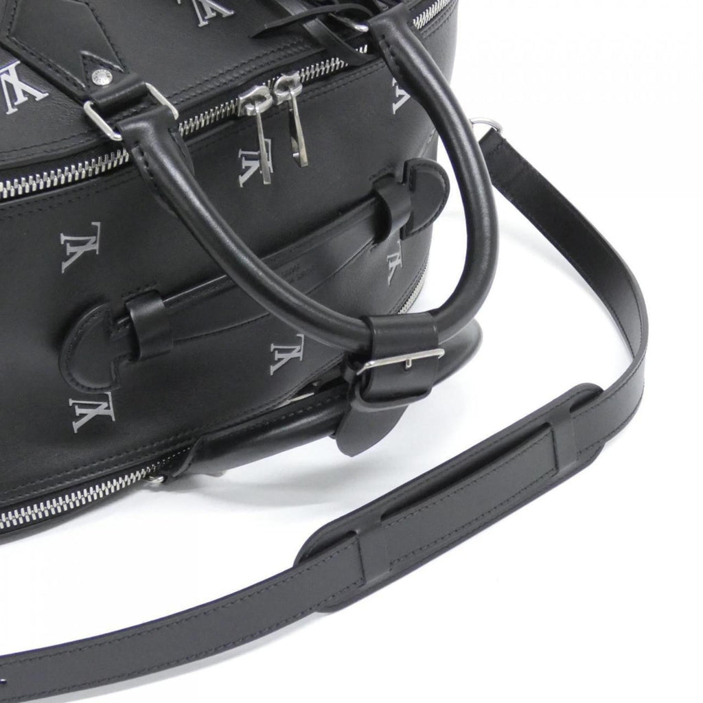 Louis Vuitton Black Leather Handbag (Pre-Owned)