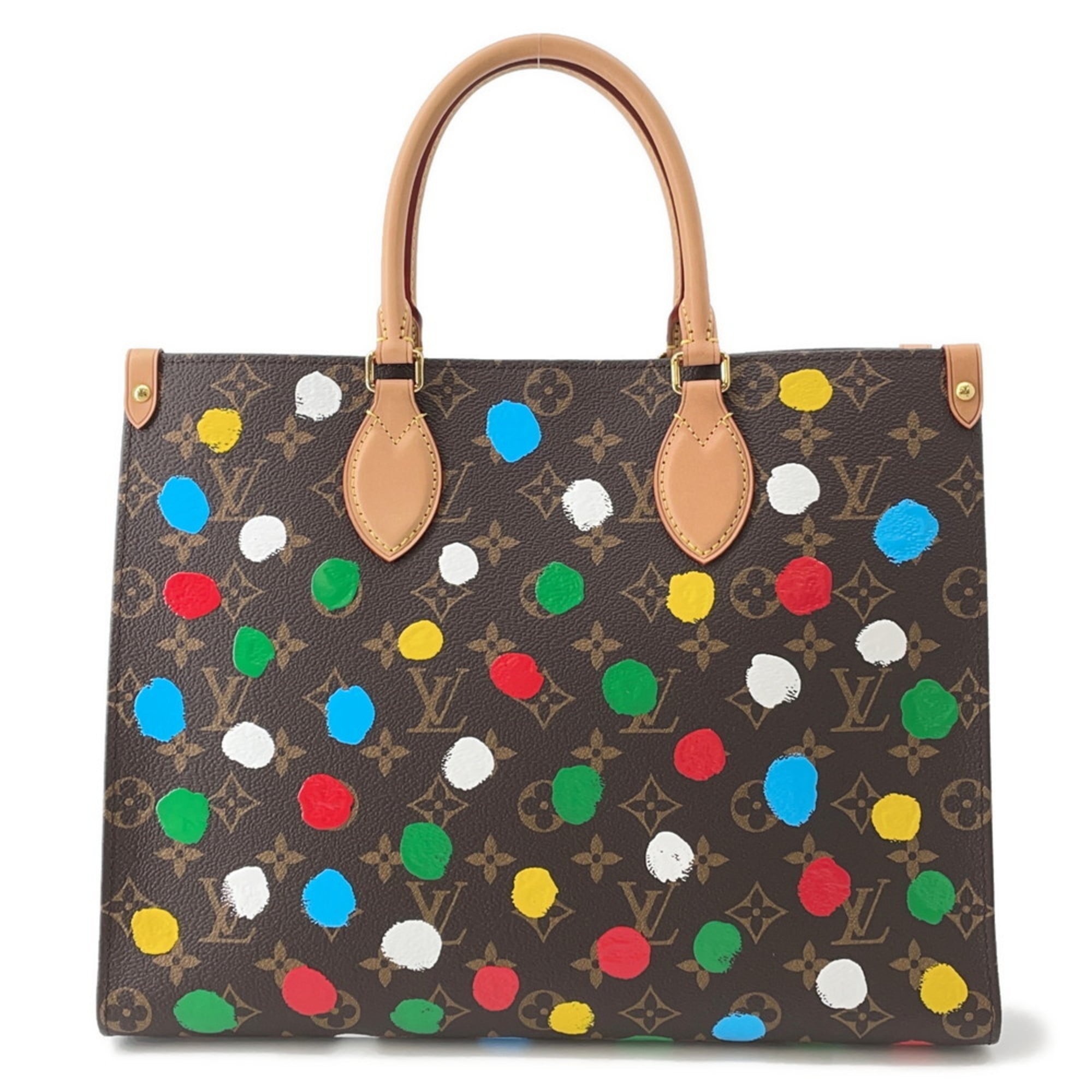 Louis Vuitton Monogram Red Color Monogram Tote Bag (Pre-Owned)