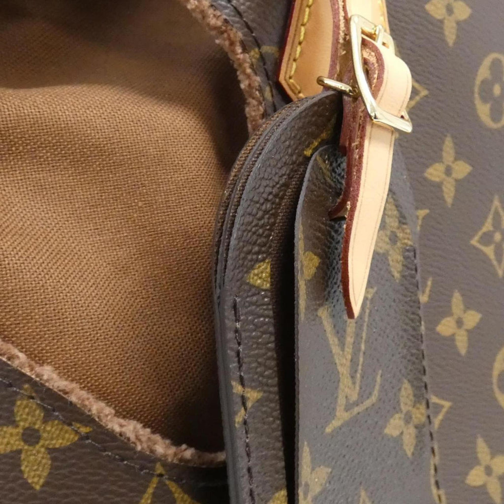Louis Vuitton Marron Coated Canvas Handbag (Pre-Owned)