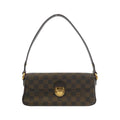 Louis Vuitton Brown Coated Canvas Shoulder Bag (Pre-Owned)