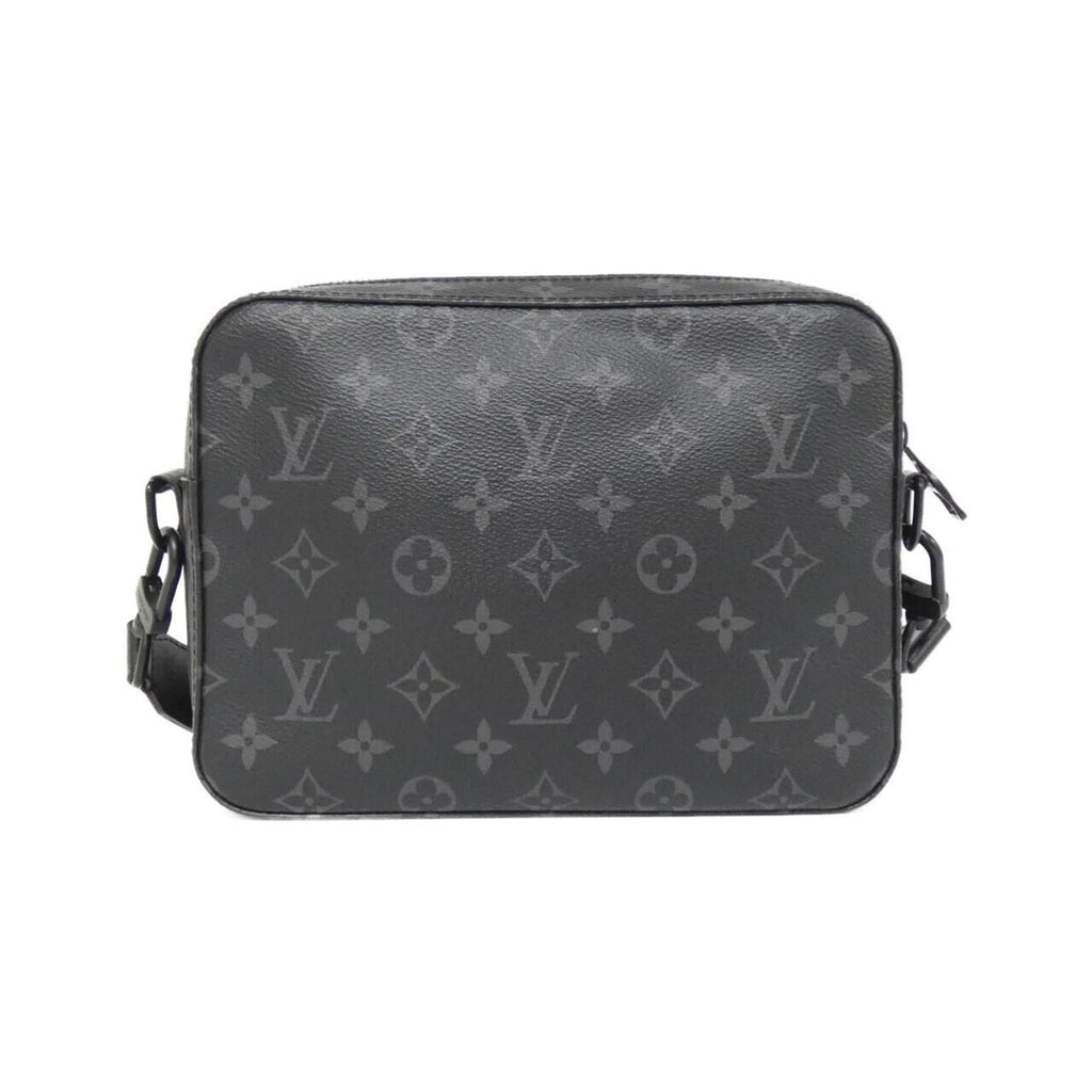 Louis Vuitton Black Coated Canvas Shoulder Bag (Pre-Owned)