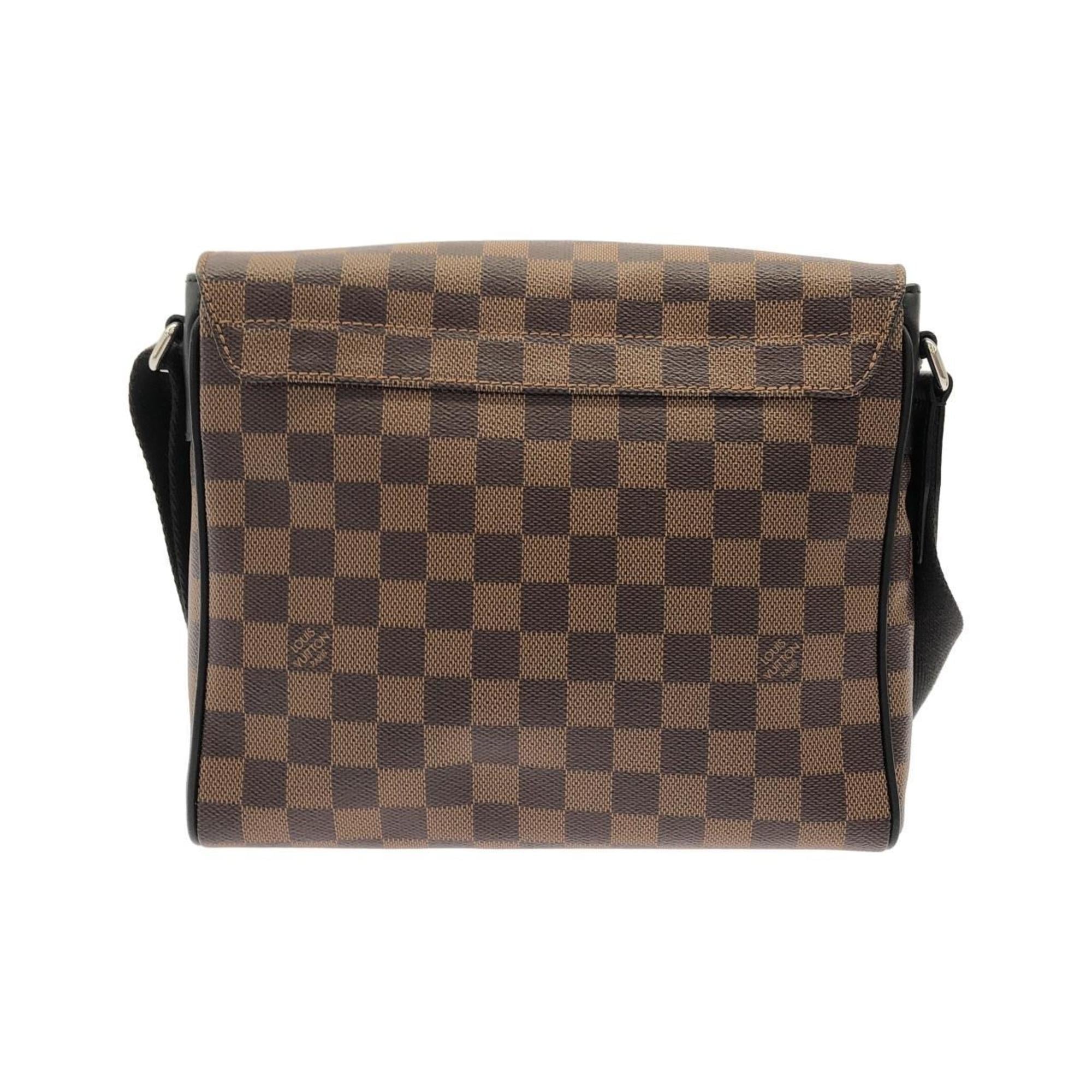 Louis Vuitton Ebene Coated Canvas Shoulder Bag (Pre-Owned)